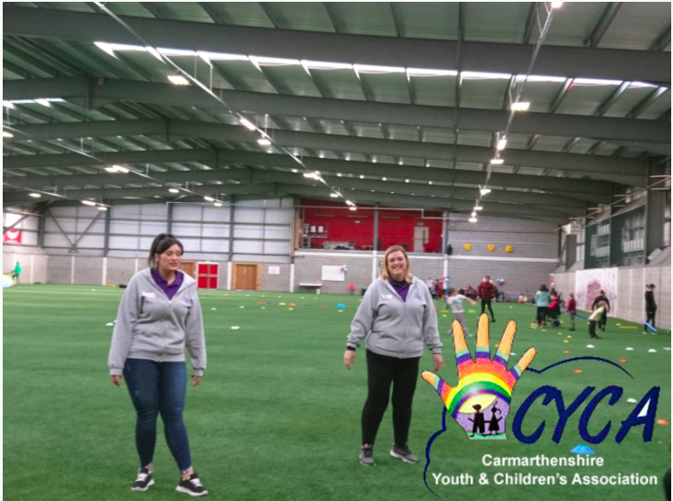 Our volunteers at a local leisure centre