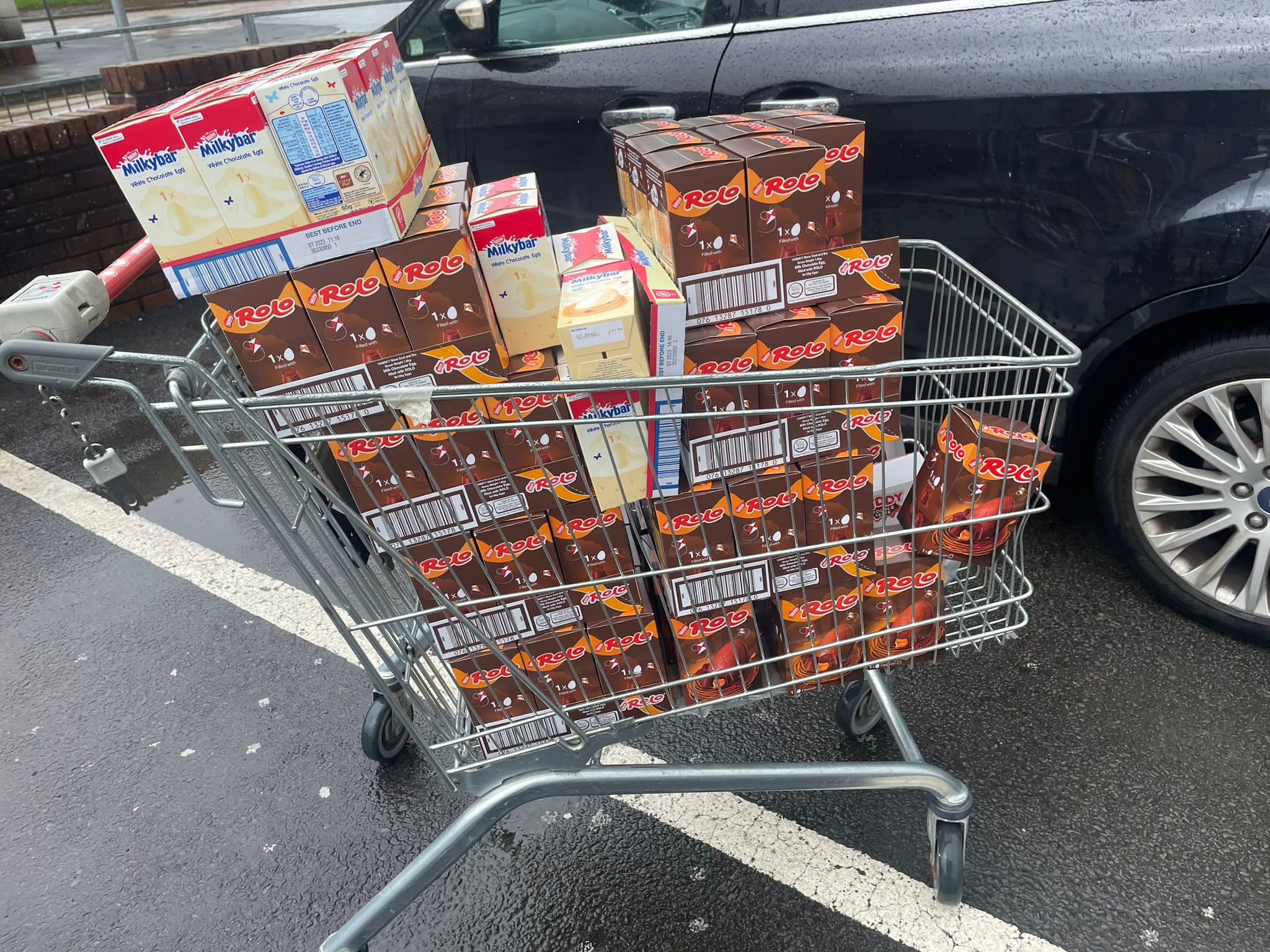 easter egg donation from merger media