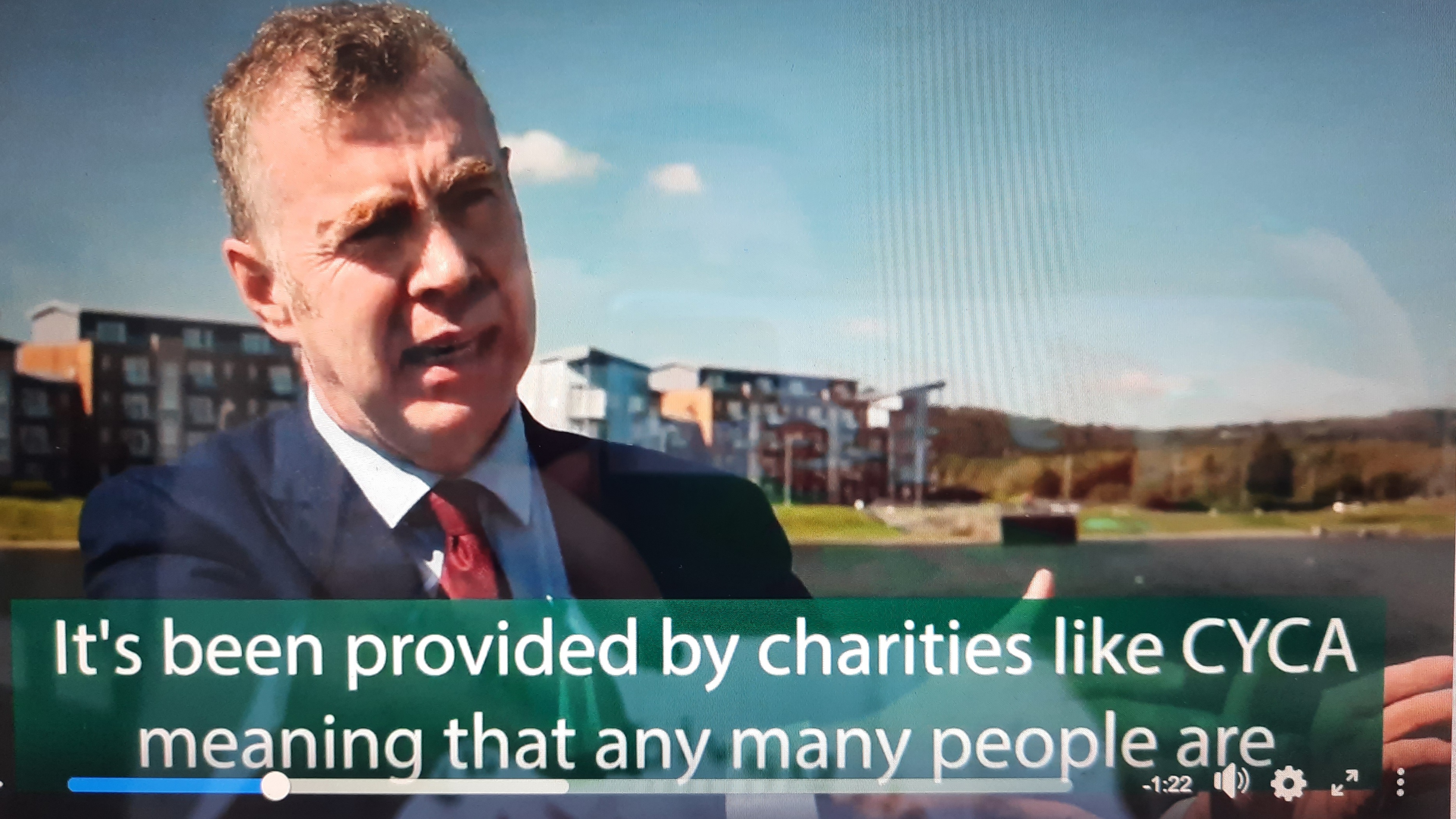 Adam Price visits CYCA